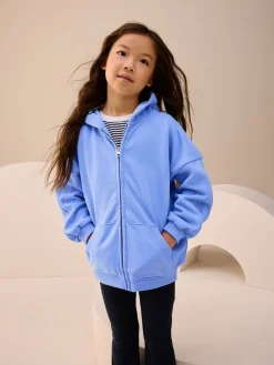 Next - Sweat à capuche zippé (3-16ans) Bleu
