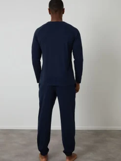 Threadbare Bleu - Sweat-shirts & Joggings Lounge 2 Pièces Ensemble