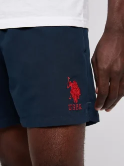 U.S. Polo Assn Bleu - . Mens Player 3 Short de bain|Homme Vêtements De Sport|Maillots De Bain