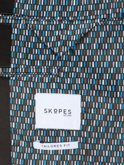 Best Skopes Bleu - Veste Paso habillée en velours