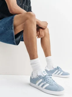 Discount adidas originals - Gazelle Trainers Bleu Chrome