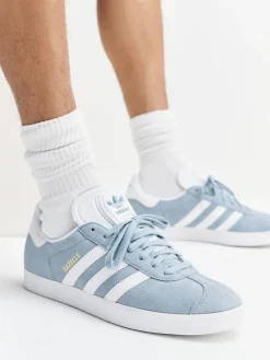 Discount adidas originals - Gazelle Trainers Bleu Chrome
