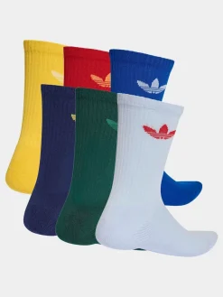 adidas - Lot de chaussettes originals Trefoil Col Rond Chaussettes 6|Homme Chaussettes|Chaussettes