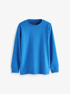 Best Next - T-shirt confortable à manches longues (3-16 ans) Bleu cobalt