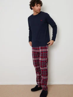 Threadbare - Ensemble pyjama Blend manches longues|Homme Pyjamas|Vêtements Détente