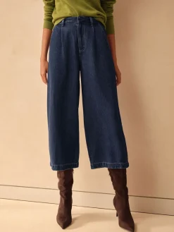 Clearance Next bleu foncé - Jupes-culottes N.Premium taille haute