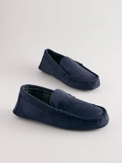 Next Bleu marine - Chaussons Moccasin|Homme Vêtements Détente|Chaussons