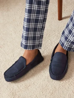 Next Bleu marine - Chaussons Moccasin|Homme Vêtements Détente|Chaussons