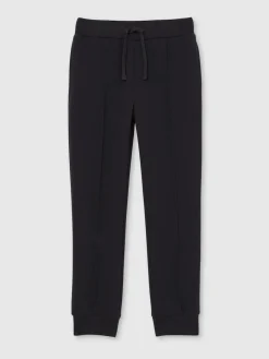 Sale Reiss Bleu marine - Pantalon de jogging Premier Premium Interlock à cordon