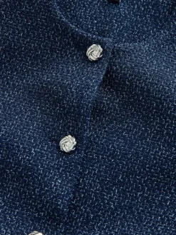 Best Next Bleu marine - Veste Fleck Boucle Ceinturée