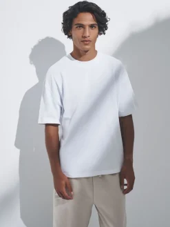 Sale The Set Bleu marine/bleu/marron/blanc - lot de 4 t-shirts en coton à manches courtes