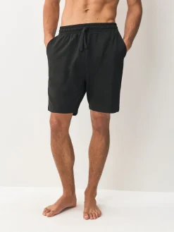 Next Bleu marine/gris/noir - Lot de 3 shorts Loopback doux au toucher