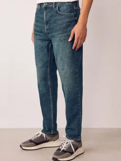 Best Next Bleu millésime - - extensible Denim Jeans Coupe fuselée régulière