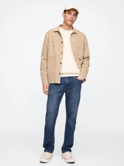 Best Gap Bleu moyen - Jean droit extensible