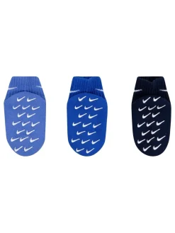 New Nike Bleu Polar - Chaussettes Gripper pour nourrissons 3 Lot