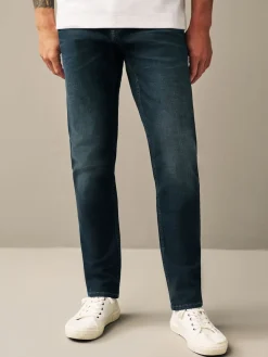 Best Next - Slim Fit (Slim Fit) - extensible Denim Jeans Bleu profond