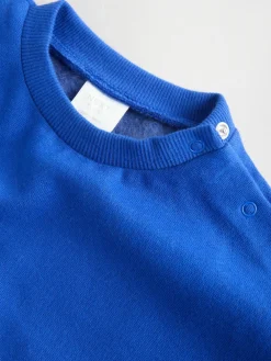 Best Next - Ensemble sweat et jogging bébé 6 pièces (0mois-3ans) Bleu vif