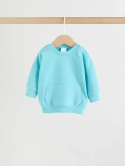 Best Next - Ensemble sweat et jogging bébé 6 pièces (0mois-3ans) Bleu vif