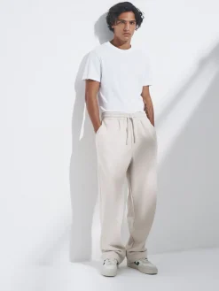 Outlet The Set Bleu/marron - Joggings amples 4 Lot