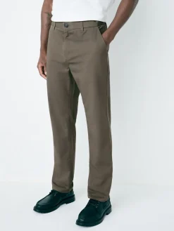 Hot Next - Slim Fit (Slim Fit) - Pantalon chino stretch Brun clair