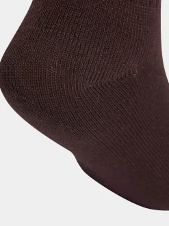 adidas originals Brun foncé - Lot de 3 paires de socquettes| Chaussettes Et Collants|Chaussettes