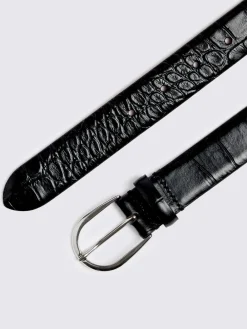 MOSS Ceinture croco italien|Homme Ceintures Et Bretelles