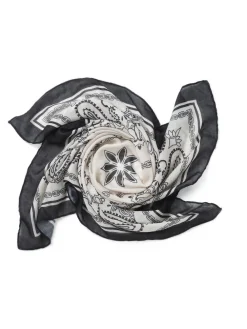 Aela Écharpe Modern Western noire|Femme Accessoires Cheveux