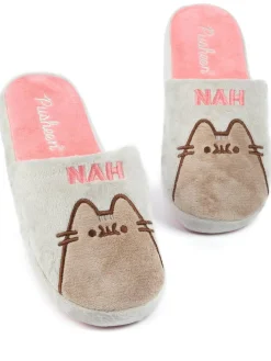Online Vanilla Underground Chat Pusheen gris - Adult Chaussons d'hiver