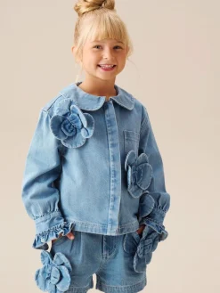 Angel & Rocket Chemise Eden Denim 3D à fleurs| Chemises Et Chemisiers