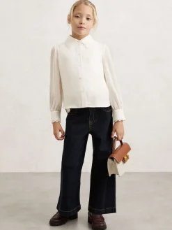 Reiss Chemise boutonnée à bord festonné Elia