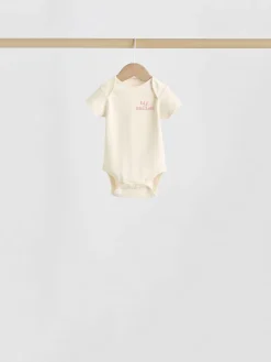 Best Next Coeur rose - Bébé Manches courtes Bodysuits 5 Pack