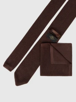 Antique Rogue Cravate en maille - 6.5cm|Homme Cravates Et Pochettes