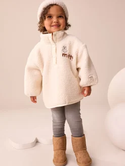 Clearance Next Crème - Polaire Miffy Half Popper (3mois-7ans)