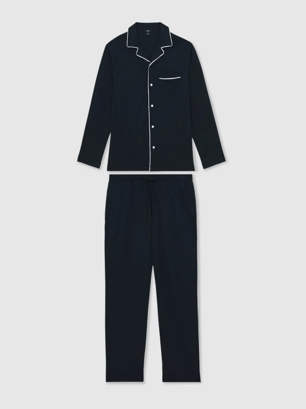 Best Reiss Ensemble de pyjamas Aubery à passepoils en coton