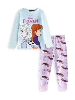Vanilla Underground Ensemble pyjama long Disney Frozen à manches longues| Vêtements De Nuit Et Pyjamas|Pyjamas