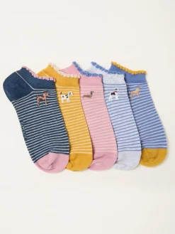 Fat Face FatFace 5 paires de chaussettes de sport