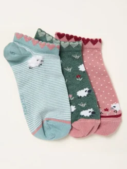 Fat Face FatFace 3 paires de chaussettes de sport
