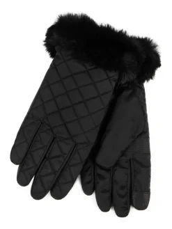 Clearance Totes Gants rembourrés déperlants SmarTouch avec poignet en fourrure