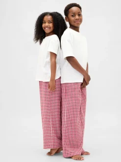 Best Gap Bas de pyjama de Noël en famille assorti (6-13ans) (6-13ans)