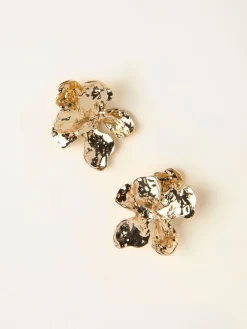 Clearance Fat Face Grandes boucles d’oreilles FatFace fleurs