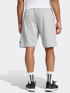 adidas Gris - Short Essentials à grand logo Français éponge|Homme Shorts