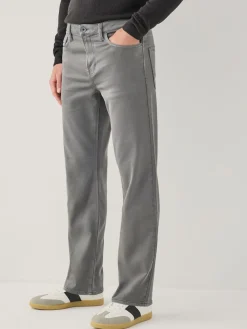 Best Next Gris anthracite - - Jeans stretch de confort Ajustement droit