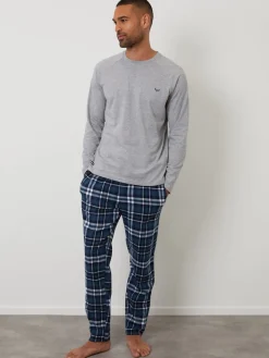 Best Threadbare - Ensemble pyjama Blend manches longues Gris clair