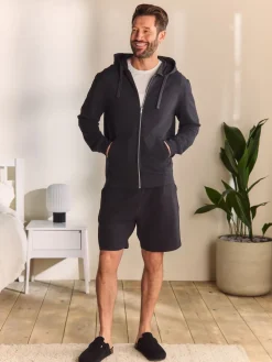 Hot Next - Sweat à capuche zippé léger Gris d'ardoise