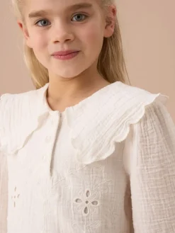 Clearance Angel & Rocket Hors blanc - Chemisier Rayure Manches longues Betty