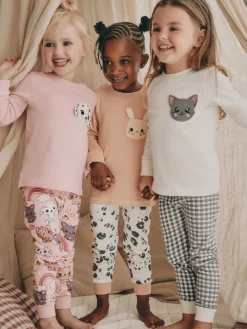 Clearance Next Imprimé animal - Lot de 3 pyjamas Snuggle (9mois-10ans)