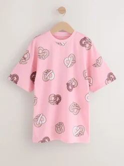 Clearance Next Imprimé avocat rose/violet - Pack Nighties 2 (3-16ans)