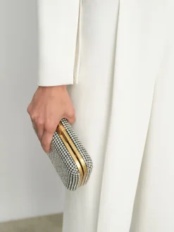 Best Reiss ivoire - Combinaison Evora à décolleté plongeant et manches fendues