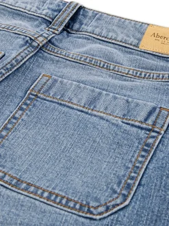 Abercrombie & Fitch Jean Barrel taille haute| Jean
