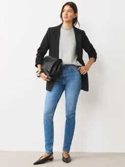Best Next Jean bleu moyen - Jeans skinny extensible taille milieu